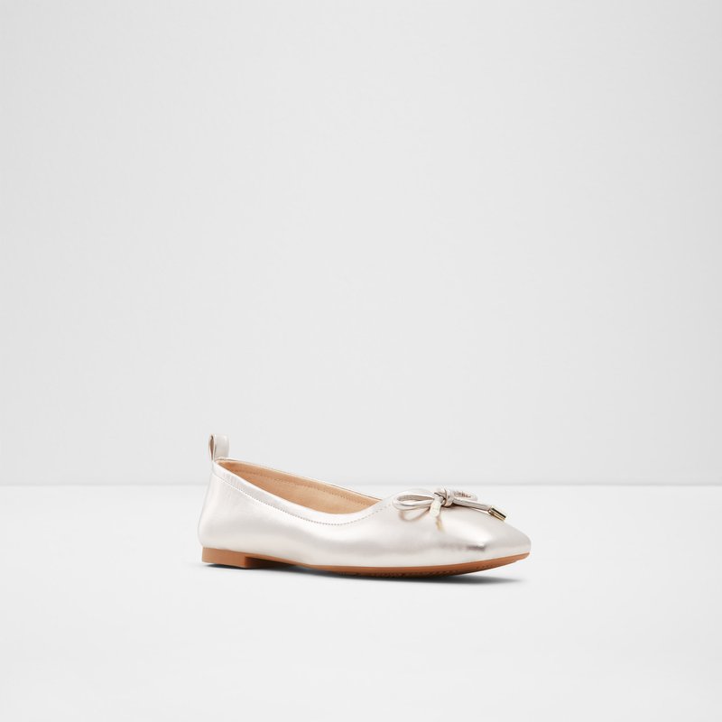 Aldo balerinke KAULLAN SYN METALLIC - srebrna 5