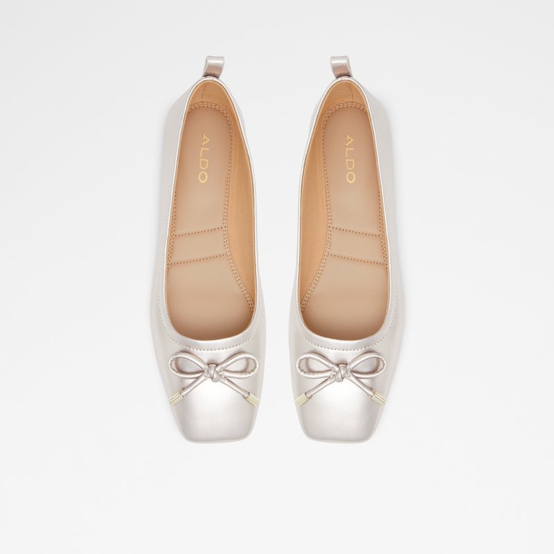 Aldo balerinke KAULLAN SYN METALLIC - srebrna 6
