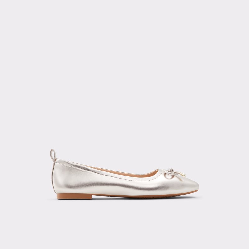 Aldo balerinke KAULLAN SYN METALLIC - srebrna 1