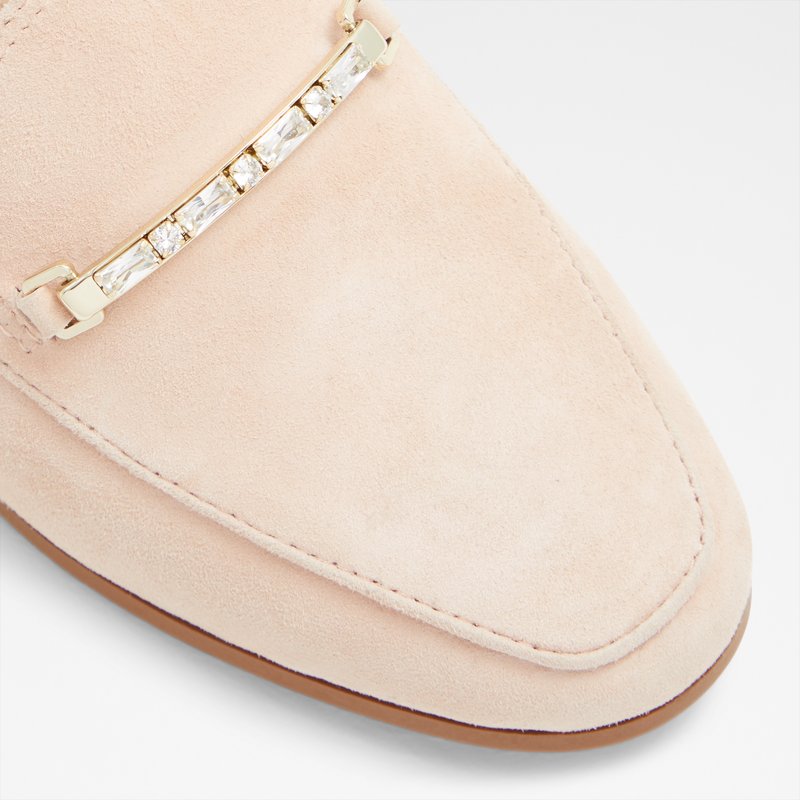 Aldo kožne mokasine KESLEY 2.0 LEA SUEDE - ružičasta 4