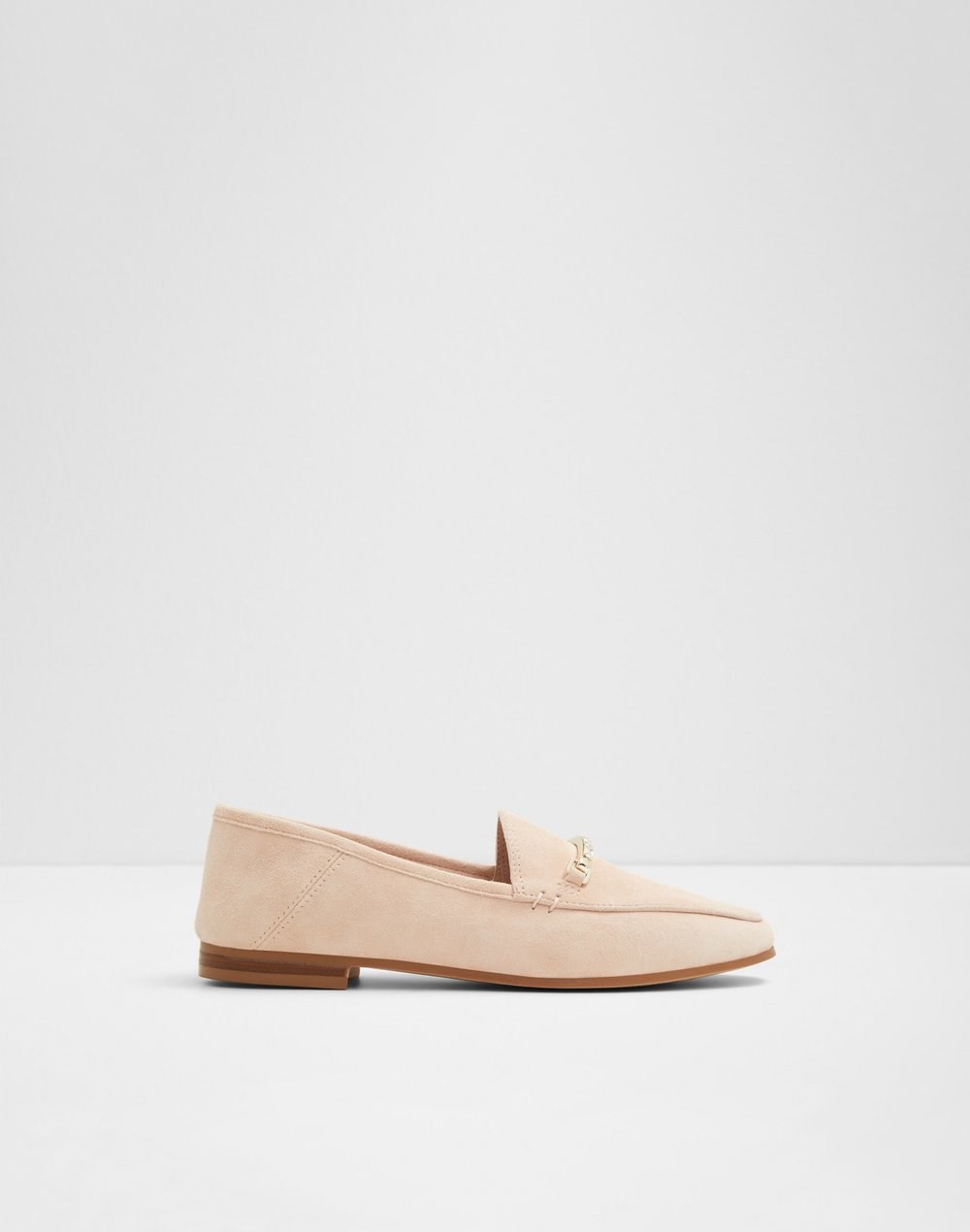Aldo kožne mokasine KESLEY 2.0 LEA SUEDE - ružičasta