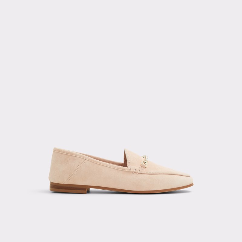 Aldo kožne mokasine KESLEY 2.0 LEA SUEDE - ružičasta 1