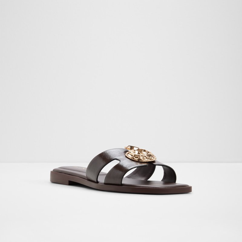 Aldo ženske natikače KHALI SYN PATENT - smeđa 6