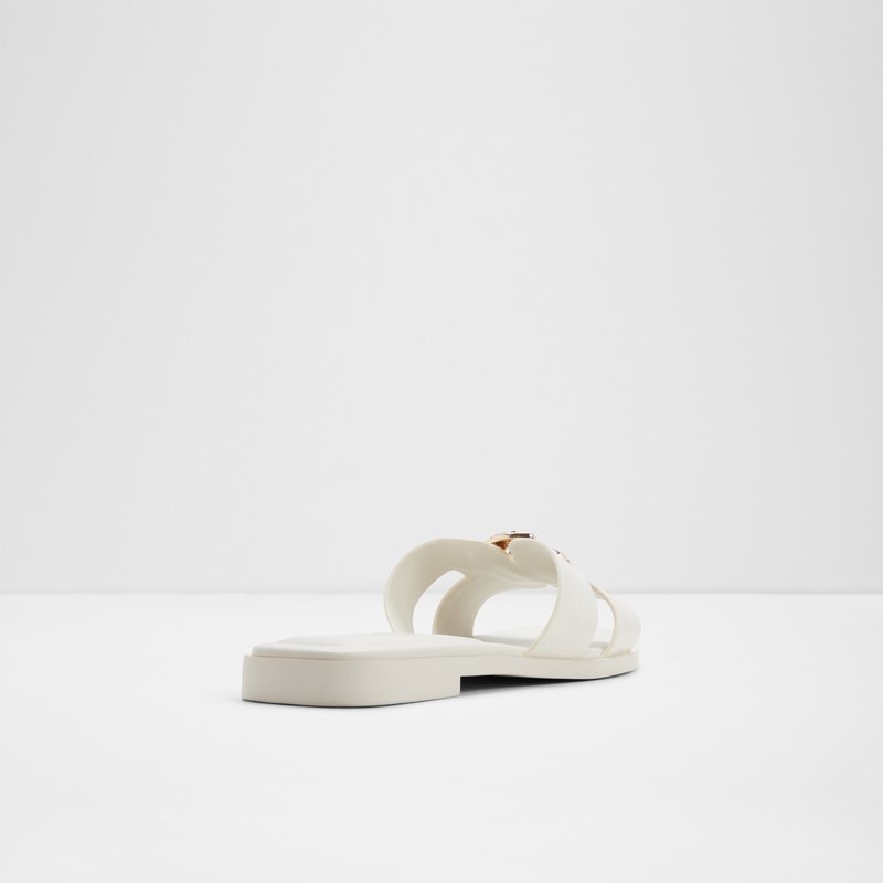 Aldo ženske natikače KHALI SYN EMB CROCO - bijela 2