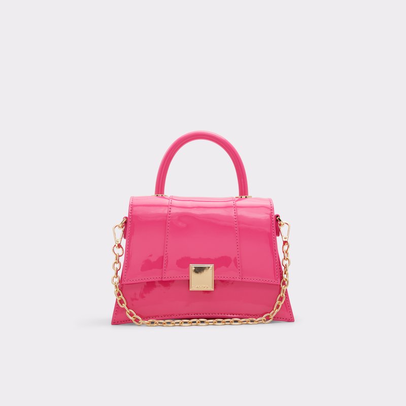 Aldo torbica za nošenje u ruci ili na ramenu KINDRA SYN PATENT - ružičasta 1