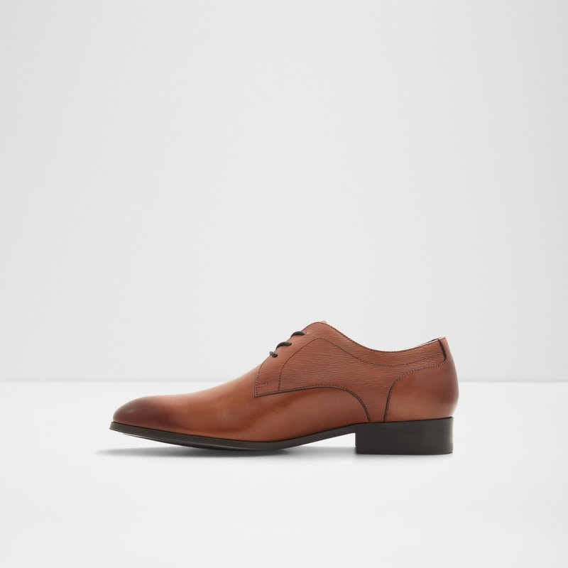 Aldo derby svečane cipele KINGSLEY LEA EMBOSSED - smeđa 2