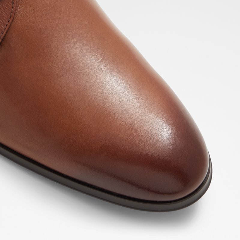 Aldo derby svečane cipele KINGSLEY LEA EMBOSSED - smeđa 4