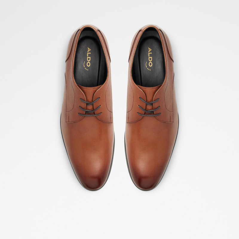 Aldo derby svečane cipele KINGSLEY LEA EMBOSSED - smeđa 5