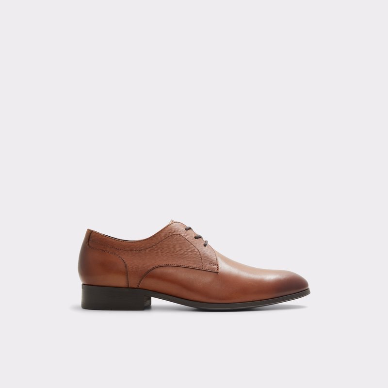 Aldo derby svečane cipele KINGSLEY LEA EMBOSSED - smeđa 1
