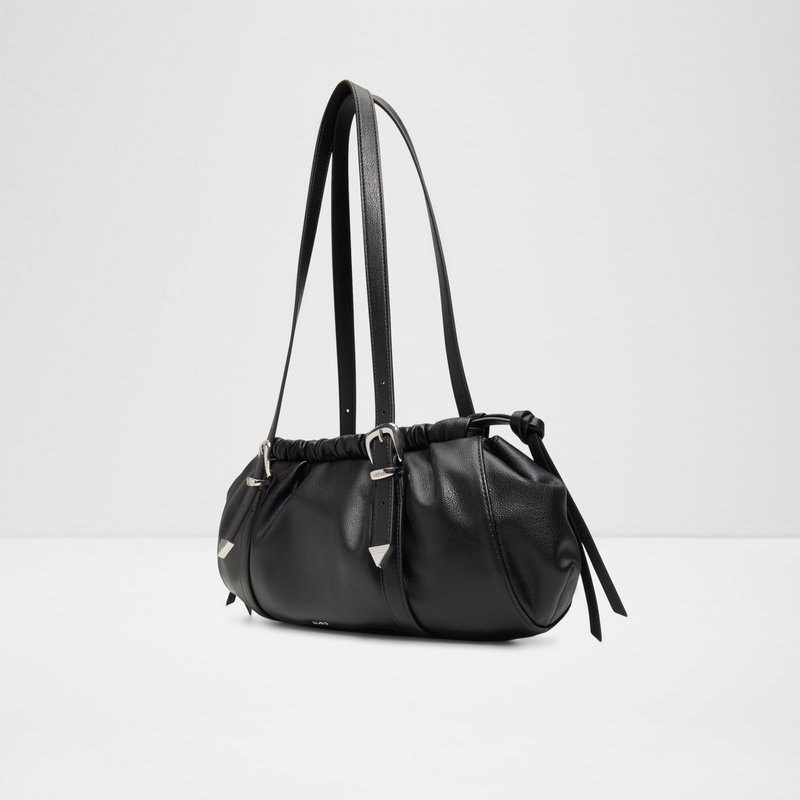 Aldo satchel torbica za nošenje na ramenu KKAIA SYN MIX MAT - crna 2