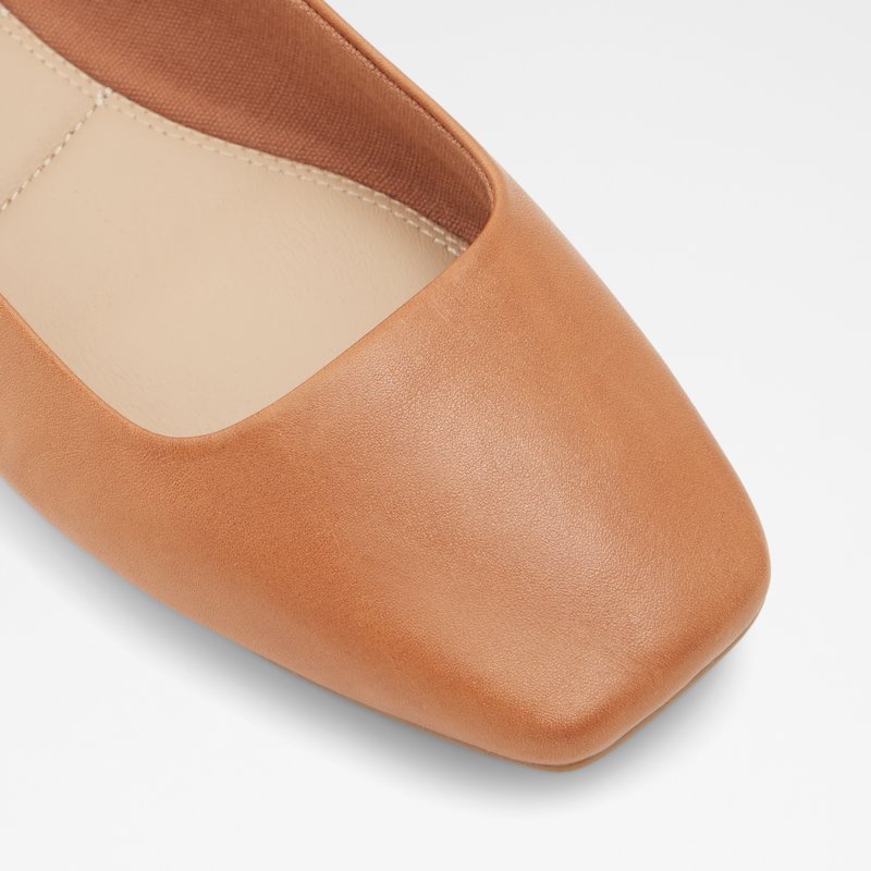 Aldo balerinke KOOSAFLEX LEA SMOOTH - smeđa 4