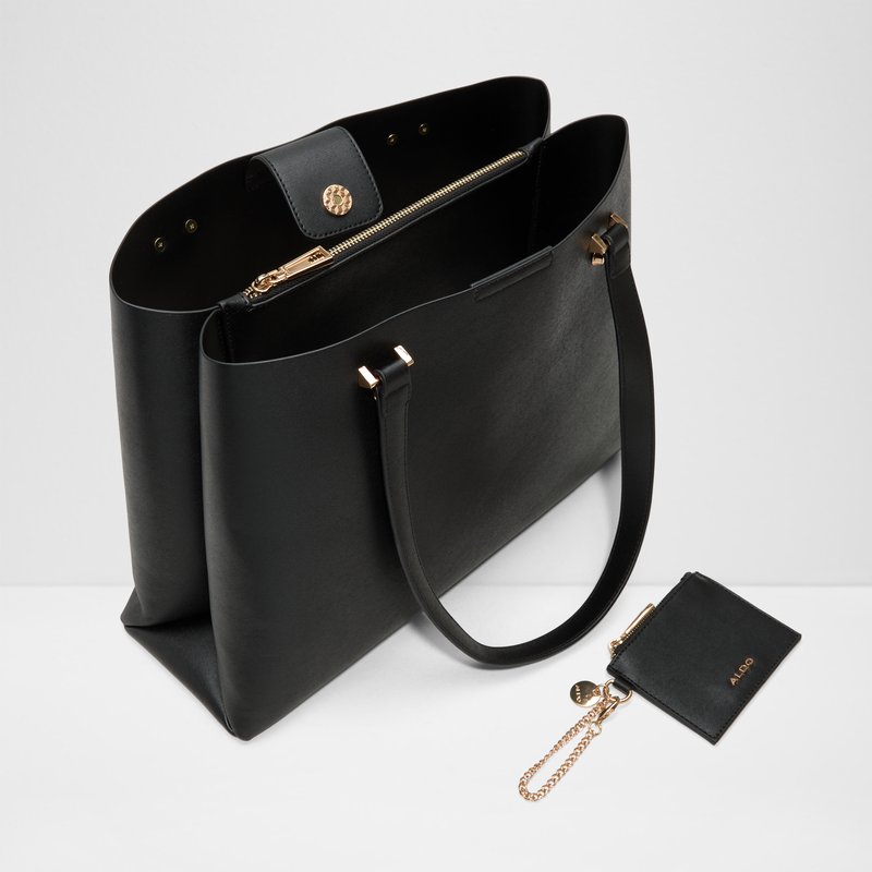 Aldo velika satchel torba KORER SYN MIX MAT - crna 4