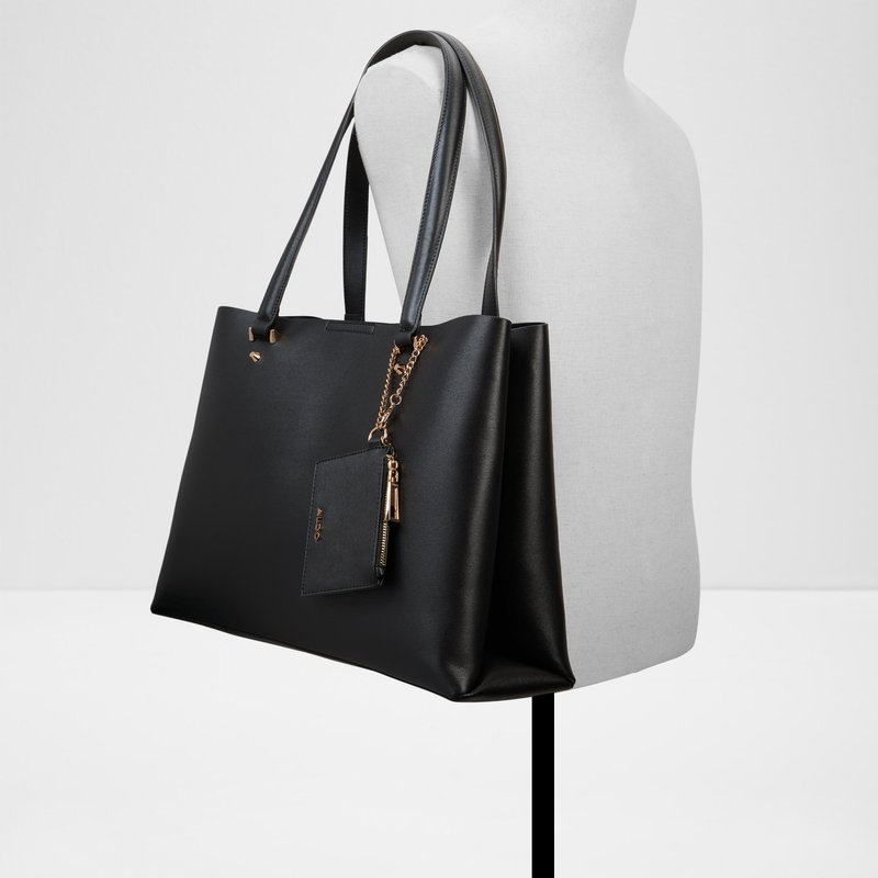 Aldo velika satchel torba KORER SYN MIX MAT - crna 3