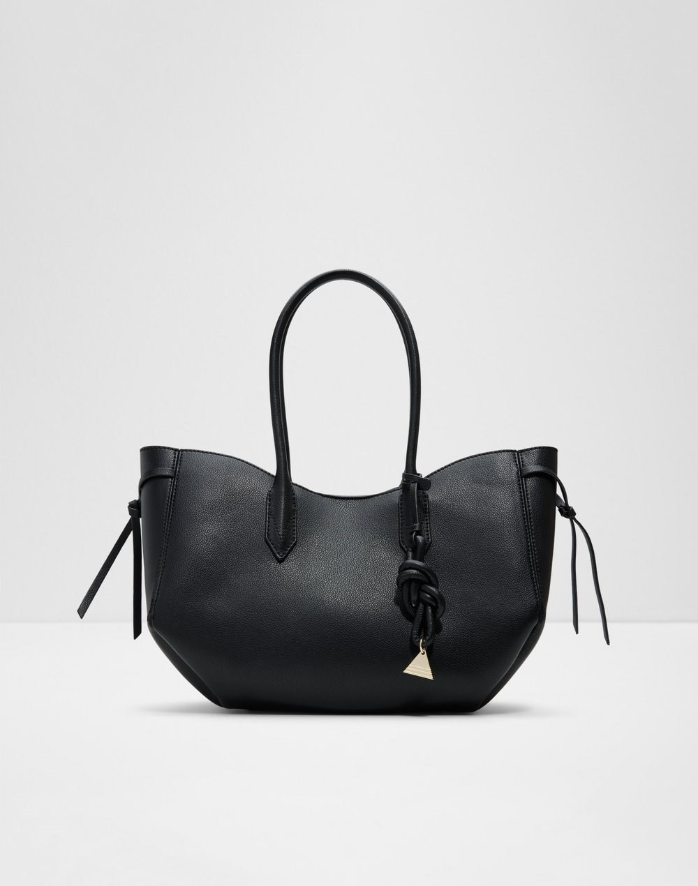 Aldo satchel torba za nošenje na ramenu ili u ruci KORINNE SYN MIX MAT - crna
