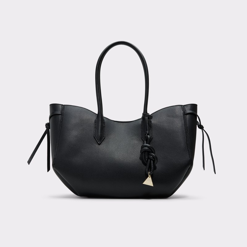 Aldo satchel torba za nošenje na ramenu ili u ruci KORINNE SYN MIX MAT - crna 1