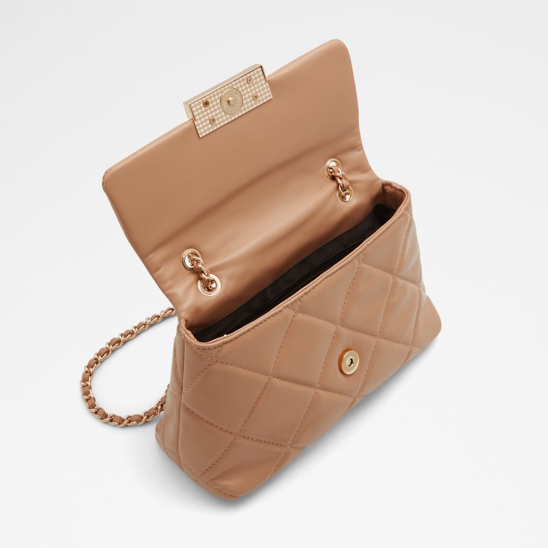 Aldo torbica za nošenje na ramenu KRYSTEL SYN QUILTED - bež 2