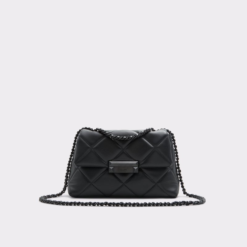 Aldo torbica za nošenje na ramenu KRYSTEL SYN QUILTED - crna 1