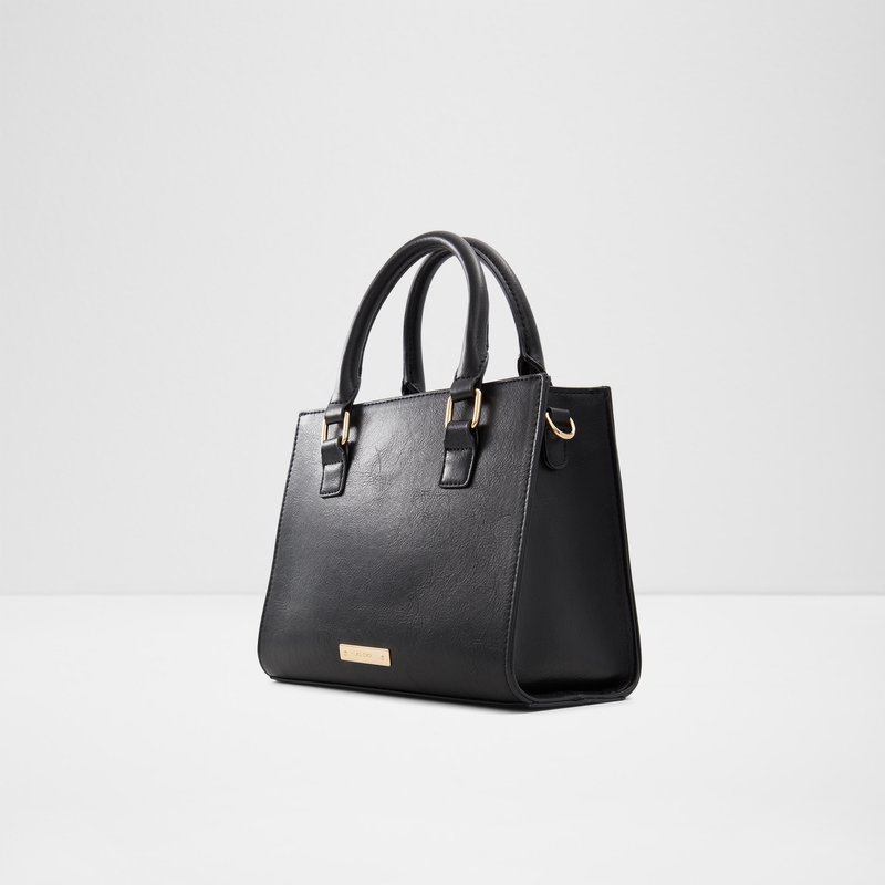Aldo satchel torba za nošenje na ramenu ili u ruci LAERIN SYN PEBBLE - crna 4