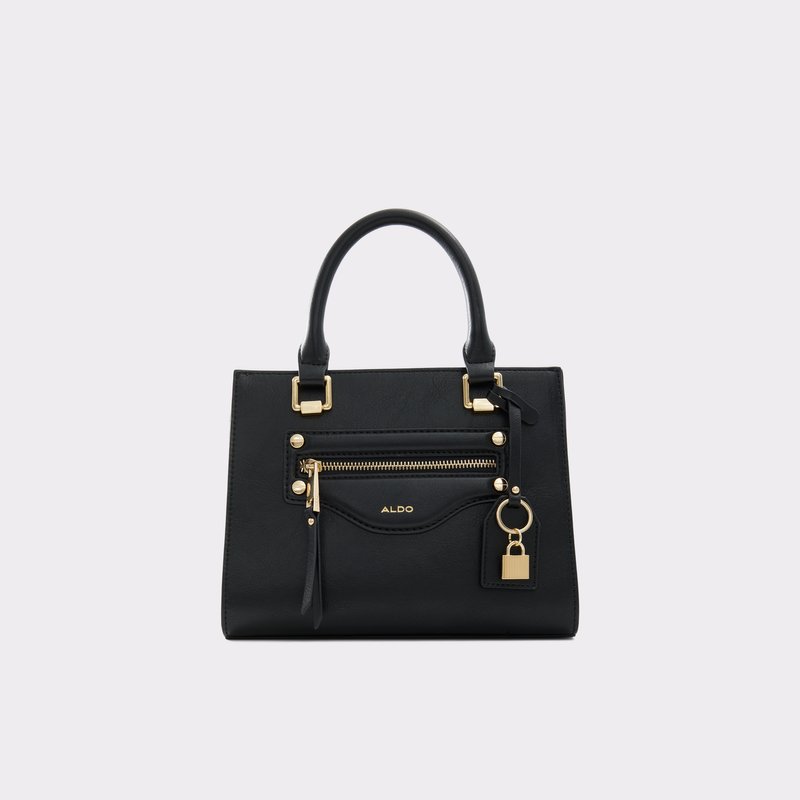 Aldo satchel torba za nošenje na ramenu ili u ruci LAERIN SYN PEBBLE - crna 1