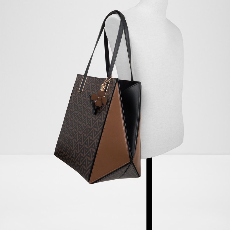 Aldo tote velika torba za nošenje na ramenu LARGEPRISMATOTE SYN MIX MAT - multicolor 3