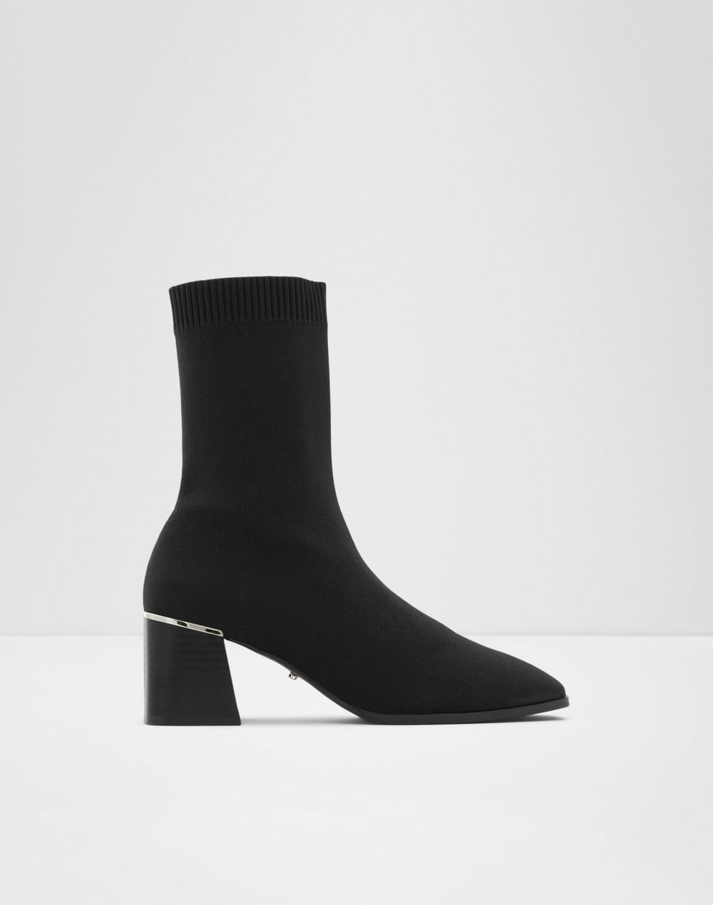 Aldo gležnjače na petu LARRGODIA TEX KNIT - crna