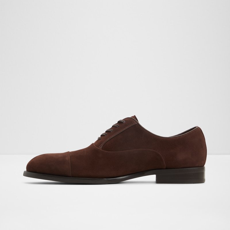 Aldo oxford svečane cipele LAZIO LEA NUBUCK - smeđa 3