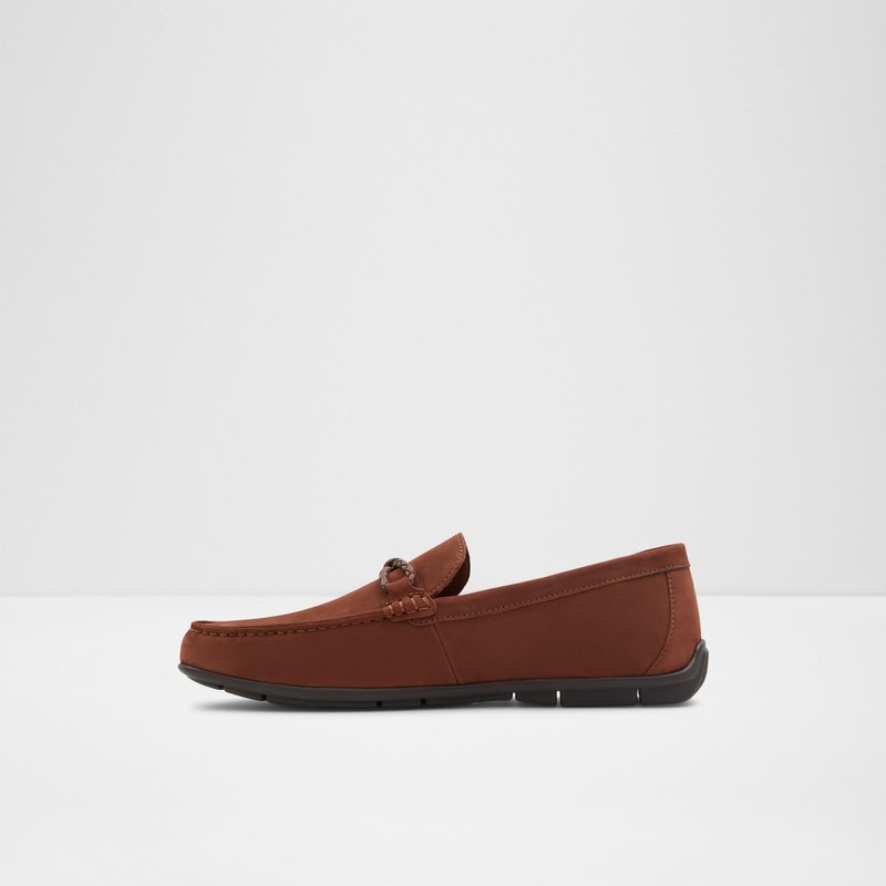 Aldo mokasinke LEANGELO LEA NUBUCK - smeđa 2