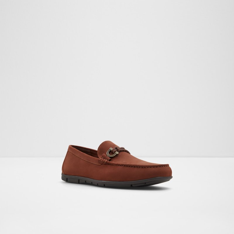 Aldo mokasinke LEANGELO LEA NUBUCK - smeđa 3