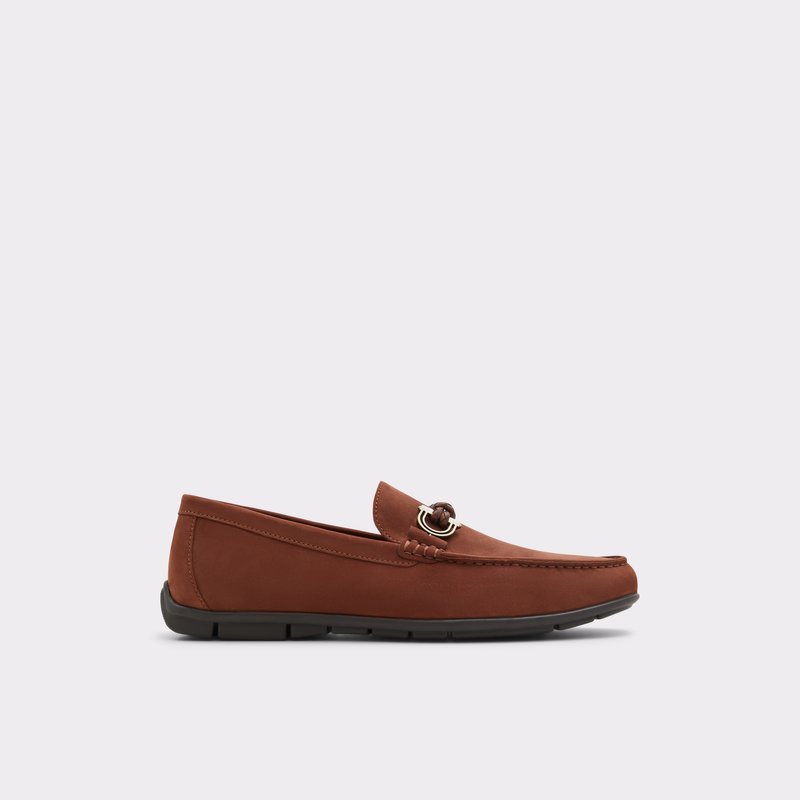 Aldo mokasinke LEANGELO LEA NUBUCK - smeđa 1