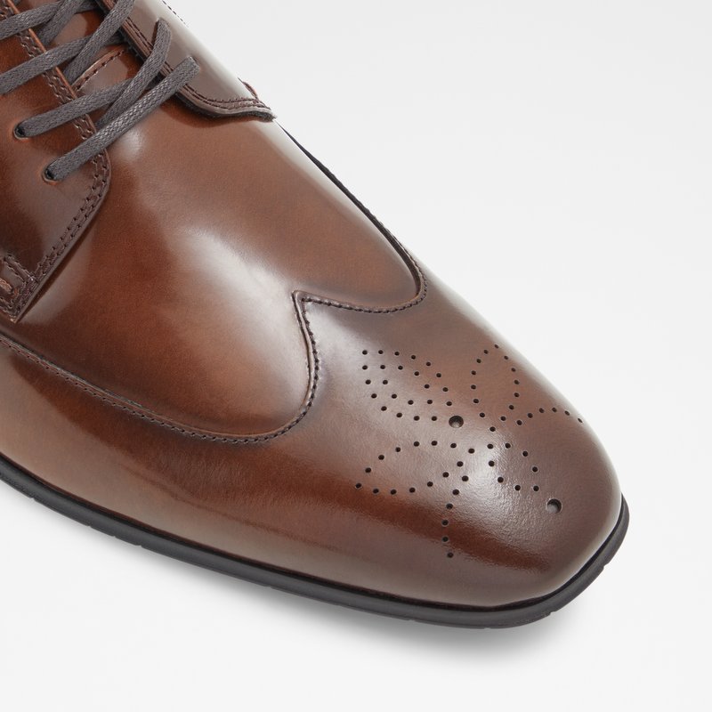 Aldo oxford cipele LEELEN LEA PATENT - smeđa 6