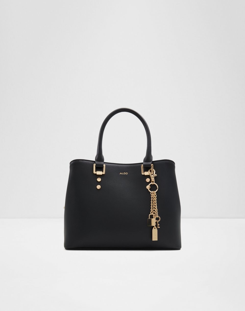 Aldo satchel torba za nošenje na ramenu ili u ruci LEGOIRI SYN MIX MAT - crna