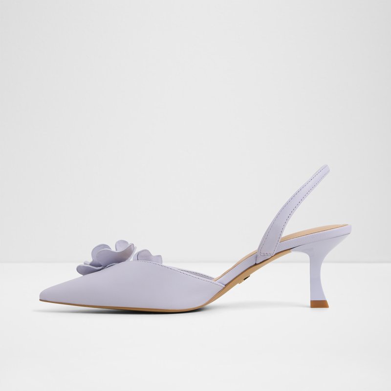 Aldo cipele na srednje visoku petu LEILANIA LEA SMOOTH - ljubičasta 2