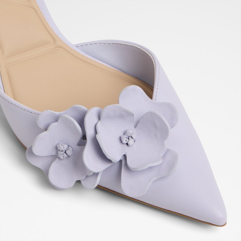 Aldo cipele na srednje visoku petu LEILANIA LEA SMOOTH - ljubičasta 6