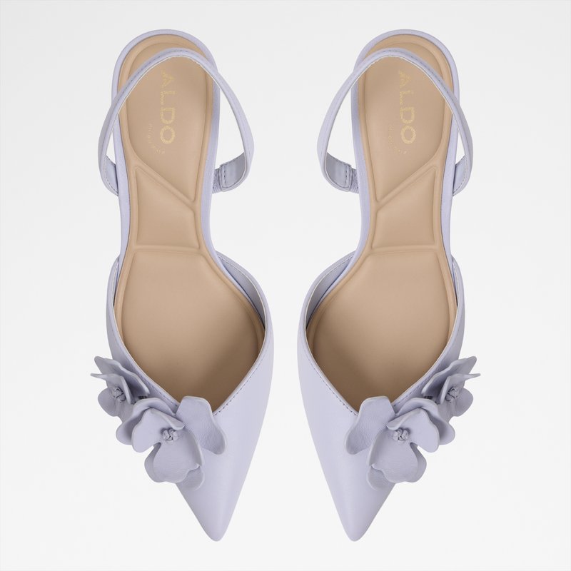 Aldo cipele na srednje visoku petu LEILANIA LEA SMOOTH - ljubičasta 5