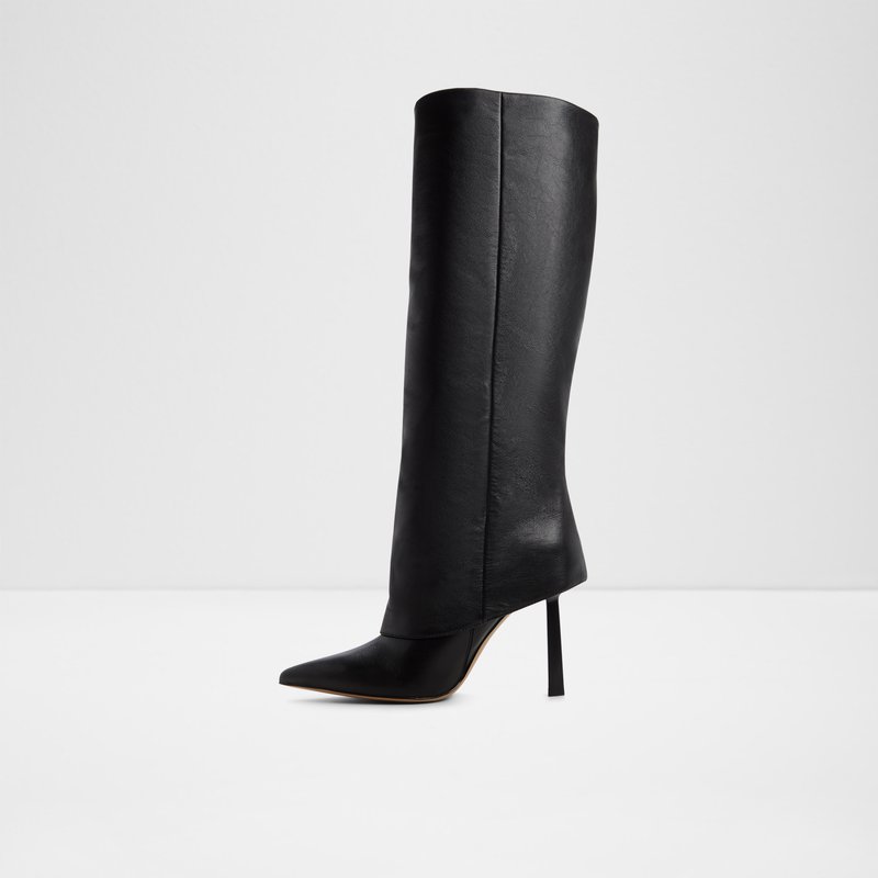 Aldo čime do koljena na petu LENORIA LEA TUMBLED - crna 2