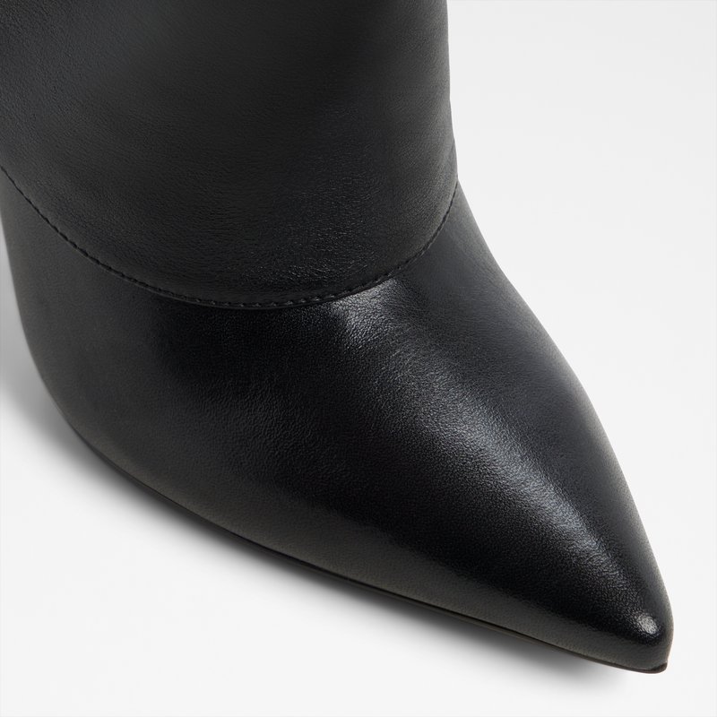 Aldo čime do koljena na petu LENORIA LEA TUMBLED - crna 4