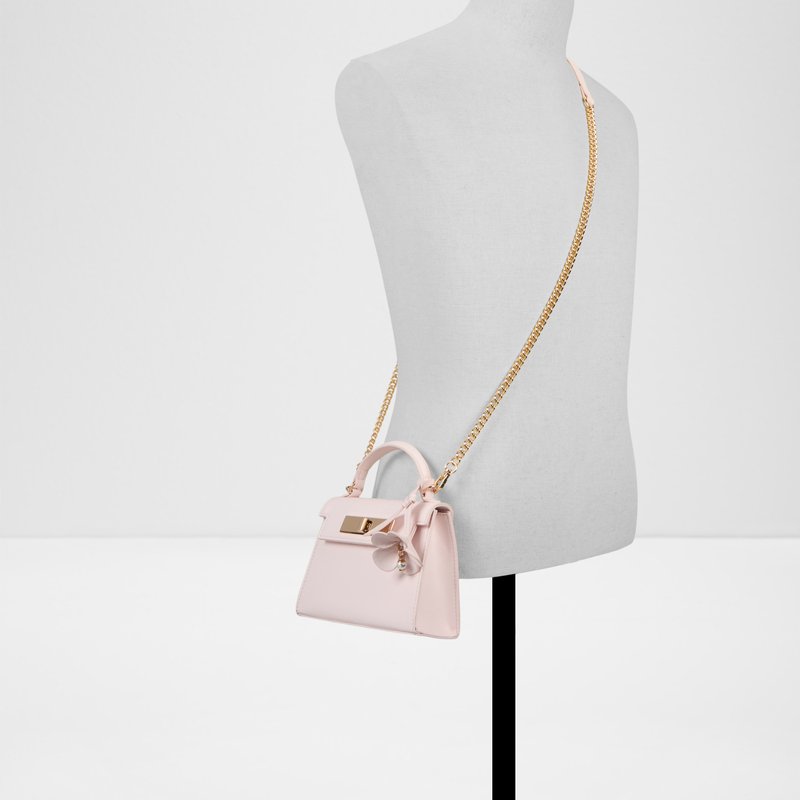 Aldo torbica za nošenje u ruci ili na ramenu LEORA SYN MIX MAT - ružičasta 3