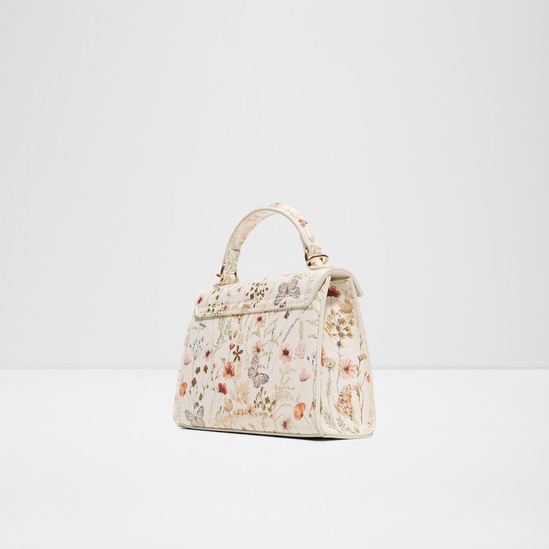 Aldo torbica za nošenje u ruci ili na ramenu LEORA SYN MIX MAT - bijela 3