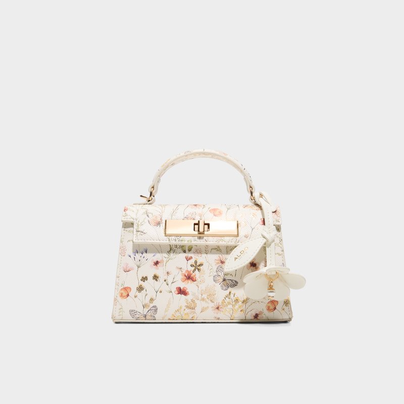 Aldo torbica za nošenje u ruci ili na ramenu LEORA SYN MIX MAT - bijela 1