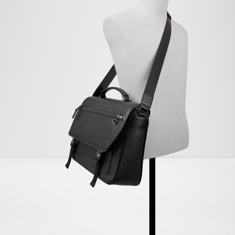 Aldo velika muška torba LEWIE SYN MIX MAT - crna 3