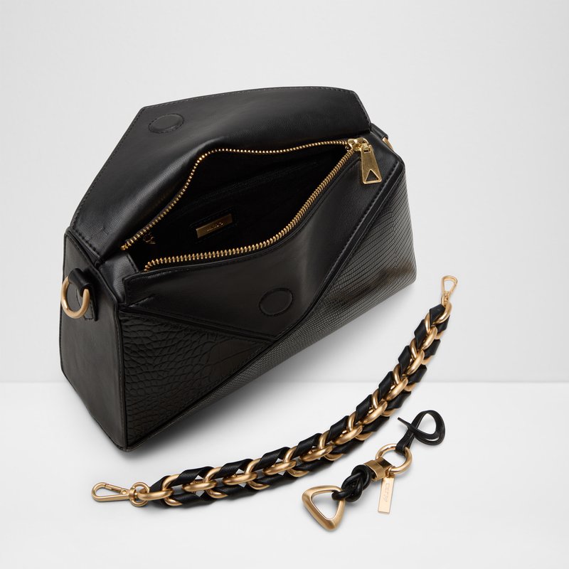 Aldo torba za nošenje na ramenu ili u ruci LEYLANI SYN MIX MAT - crna 3