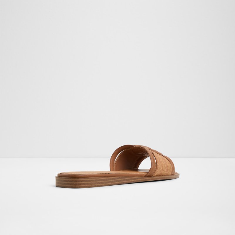 Aldo ravne natikače LIAUDIN SYN RAFFIA - smeđa 6