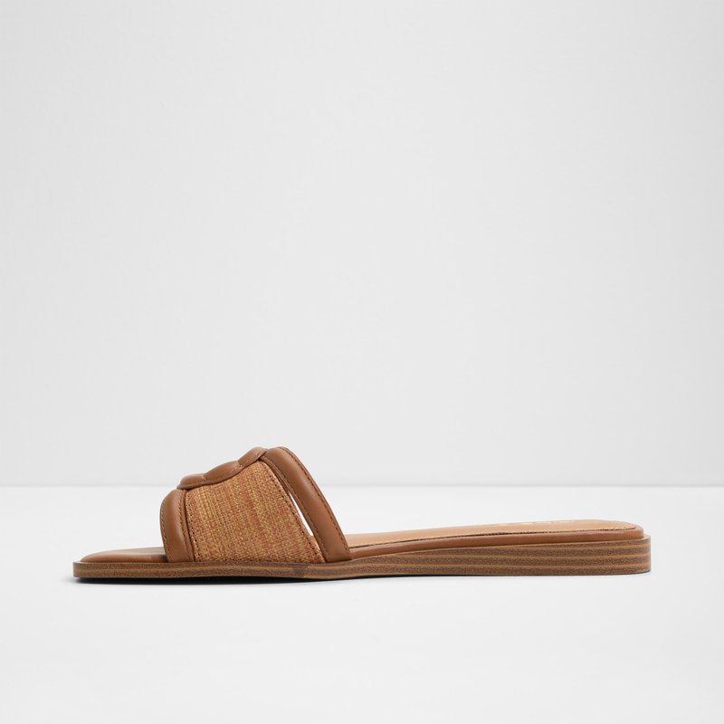 Aldo ravne natikače LIAUDIN SYN RAFFIA - smeđa 2