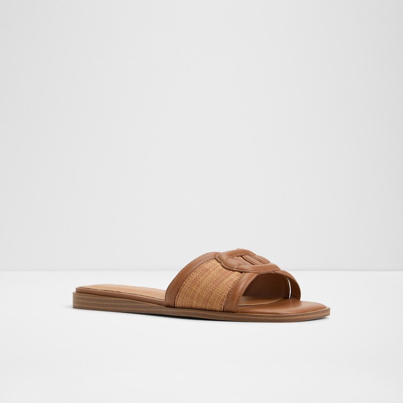Aldo ravne natikače LIAUDIN SYN RAFFIA - smeđa 3
