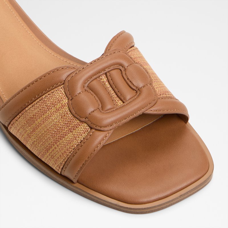 Aldo ravne natikače LIAUDIN SYN RAFFIA - smeđa 4