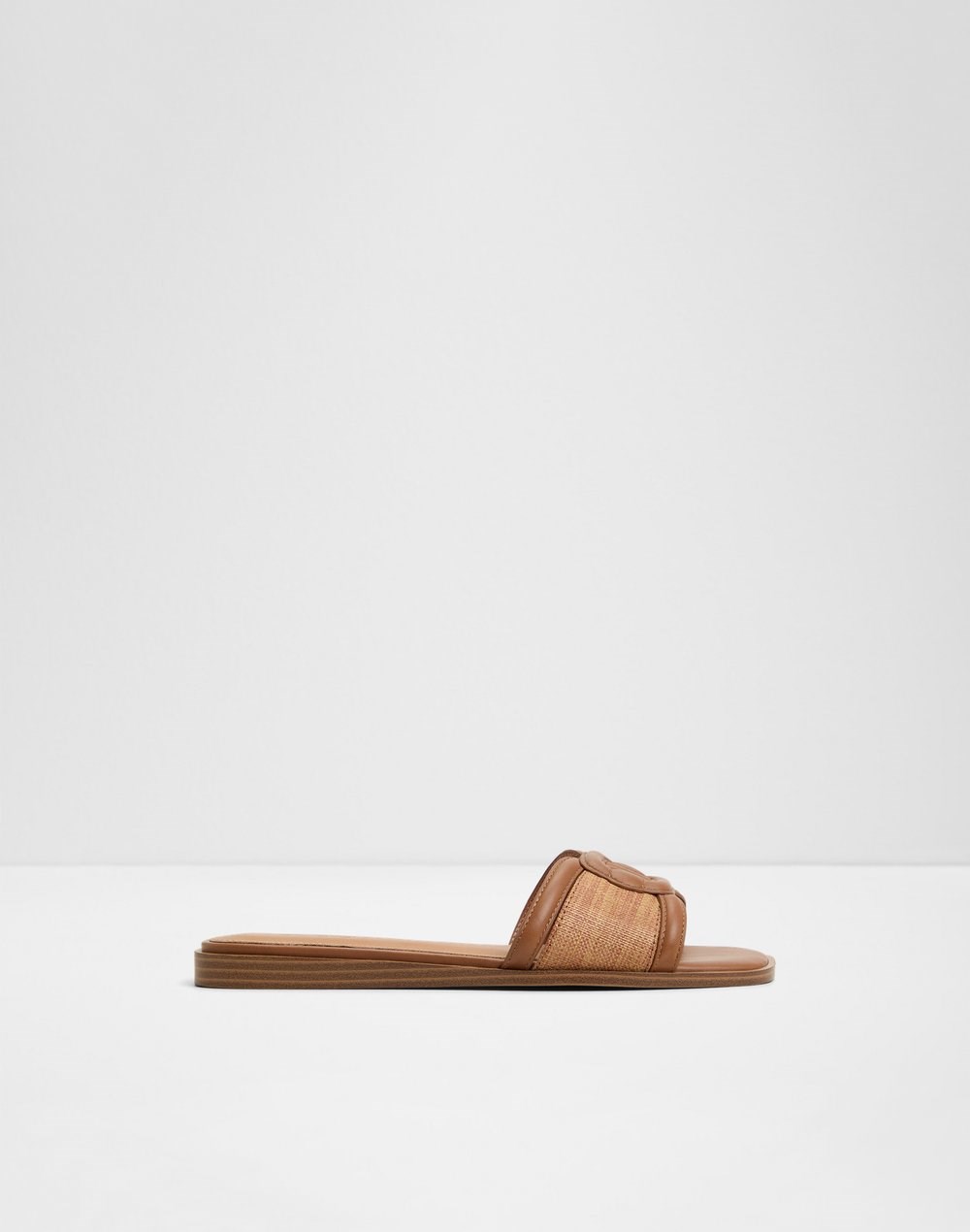 Aldo ravne natikače LIAUDIN SYN RAFFIA - smeđa