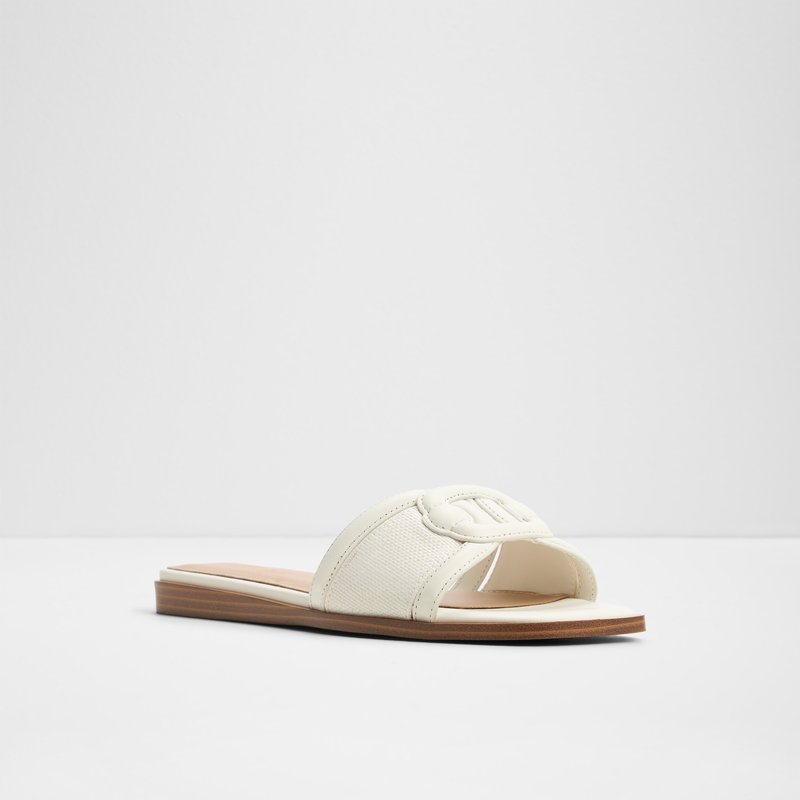 Aldo ravne natikače LIAUDIN SYN RAFFIA - bijela 3