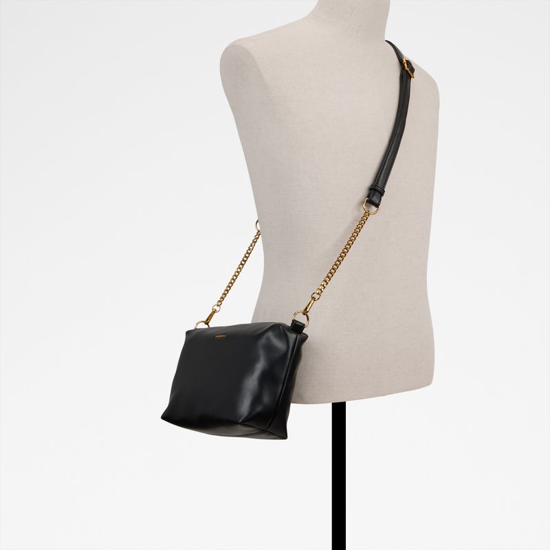 Aldo velika tote torba s manjom torbicom LILYTOTE SYN MIX MAT - crna 5