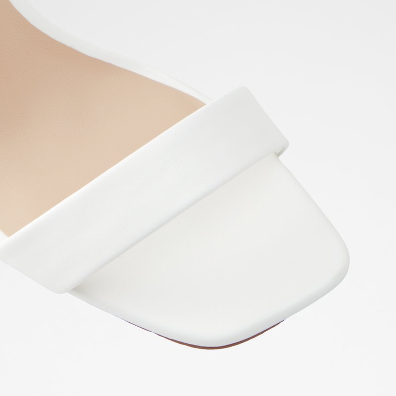 Aldo sandale na petu LOTHERRAM SYN SMOOTH bijela