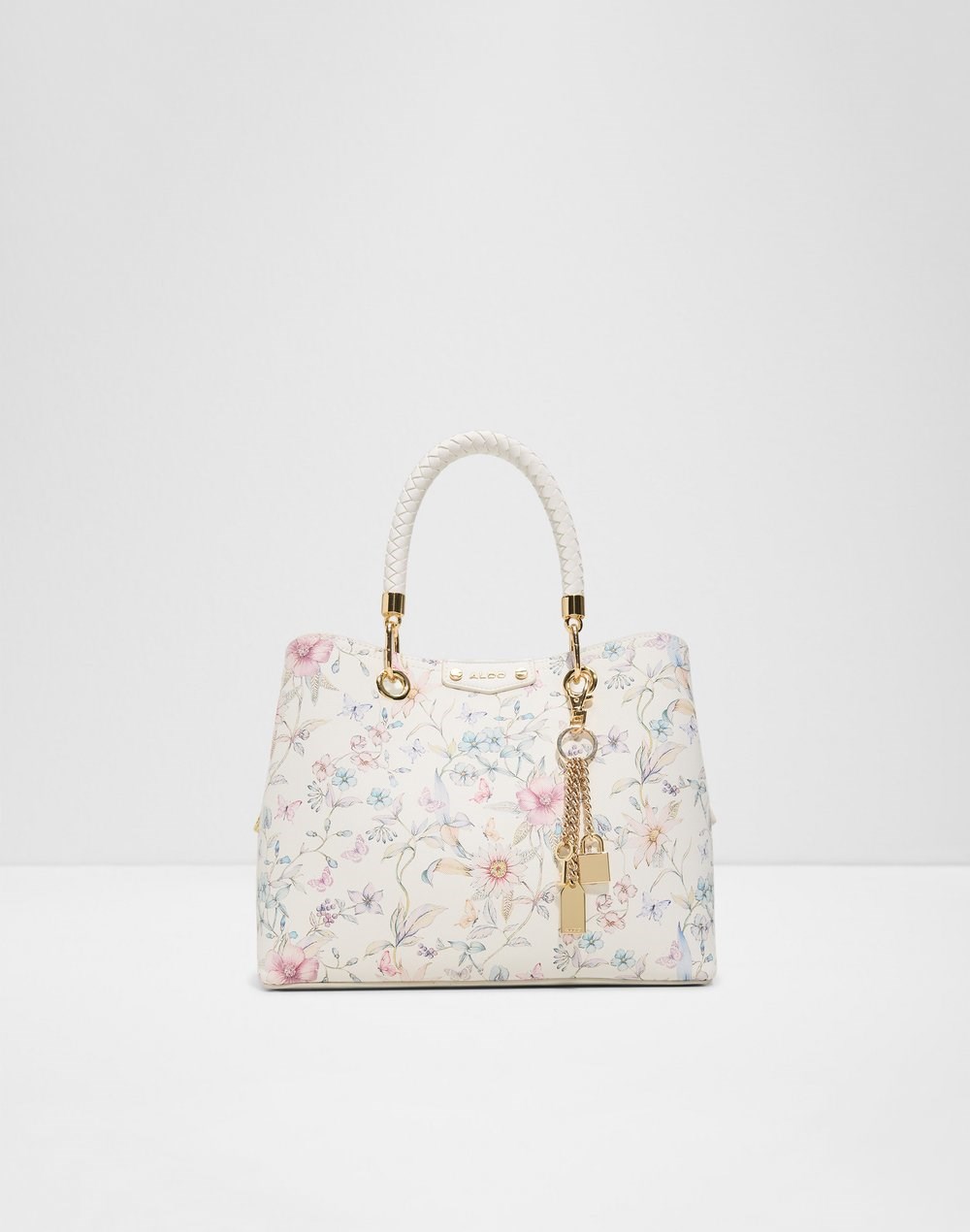 Aldo satchel torbica za nošenje u ruci ili na ramenu LOTHYCAN SYN MIX MAT - multicolor